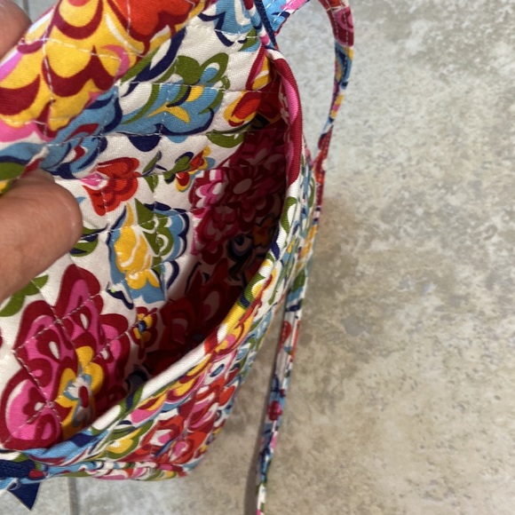 Vera Bradley Floral Quilted Crossbody - Picture 9 of 11